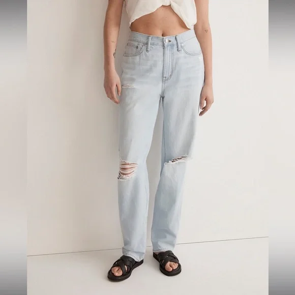 NWT Madewell The Slouchy Boyjean - Picture 2 of 14